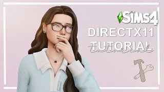 So wird dein Sims Spiel flüssiger laufen!🩷 | Directx 11 Tutorial | Deutsch/German | Die Sims 4