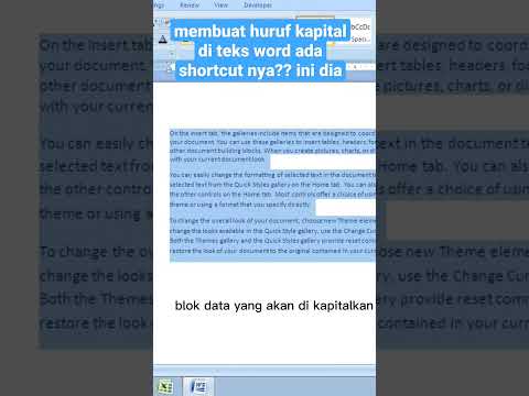 cara membuat huruf