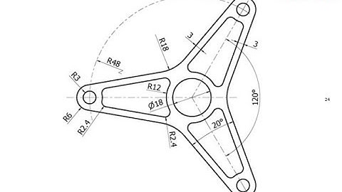 T-Flex CAD 15 2D - Exercise 24