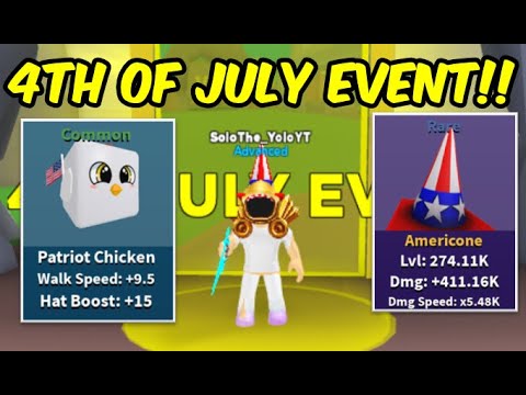 Bomb Simulator 4th Of July Event Roblox Youtube - special event speed simulator roblox