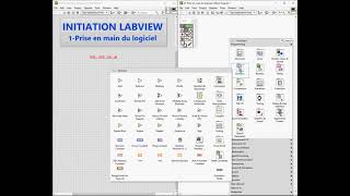 Initiation LabVIEW 1 - Prise en main du logiciel