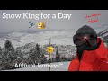 Checking out snow king ski resort