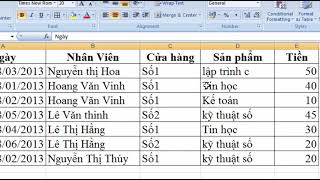 Học Excel   Bài 9  Hàm Match, Index, Subtotal, Pivot table   Học excel nâng cao