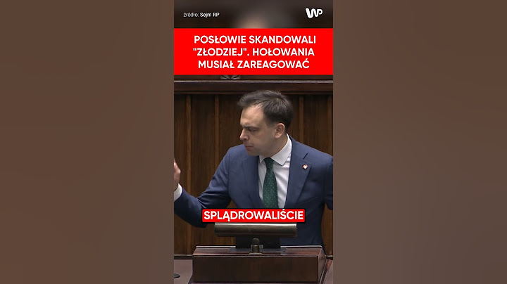 "Złodziej!". Krzyczeli do Domańskiego. Hołownia musiał ich uspokajać