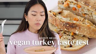 Vegan Turkey Taste Test 🦃 | Trader Joe's, Gardein, Whole Foods, Tofurky \& More