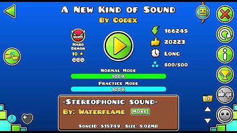 A New Kind of Sound [Hard Demon] by Codex (All Coins)