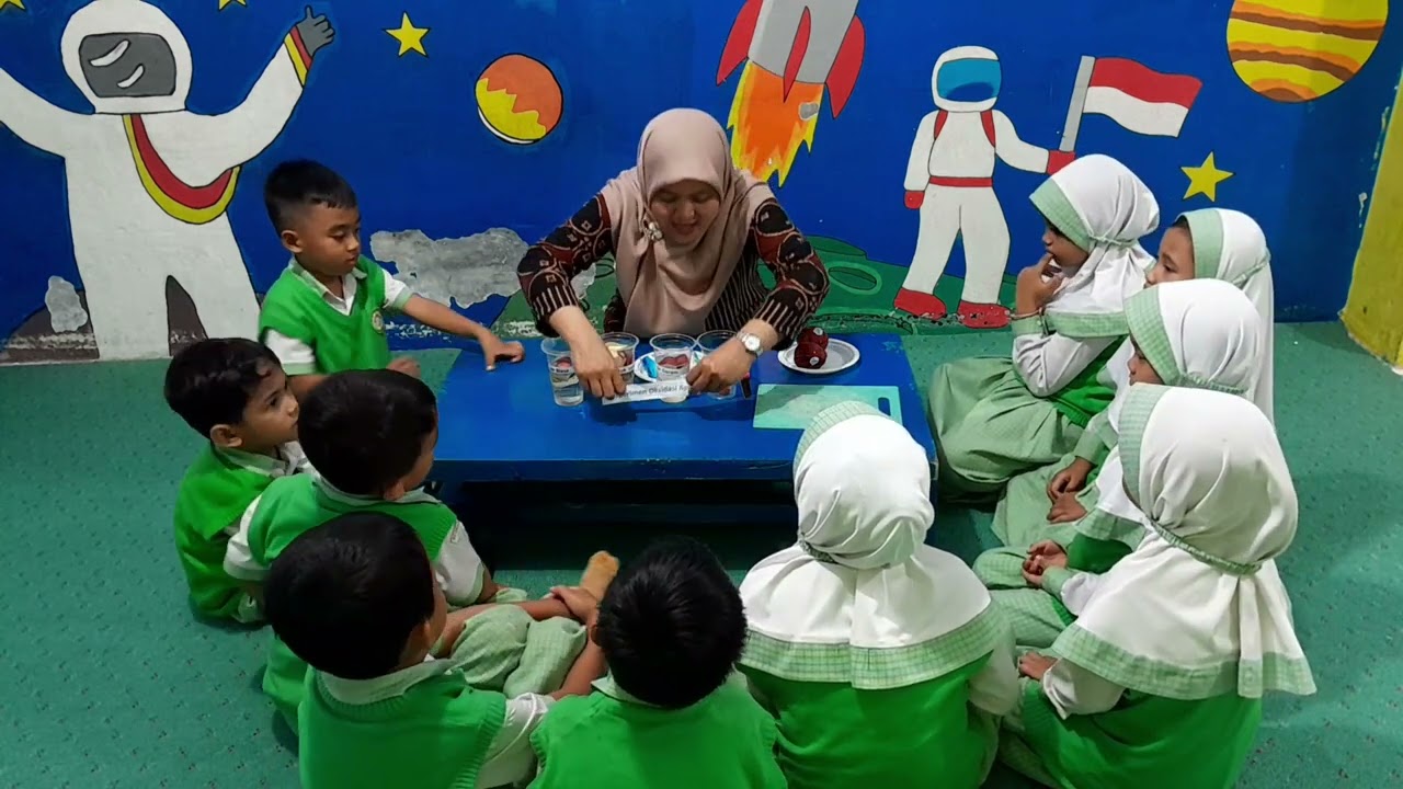 Video UKIN PPG Daljab tahun 2025 di RA. Daarul Amanah Cimahi Topik Tanaman Buah Apel model PBL