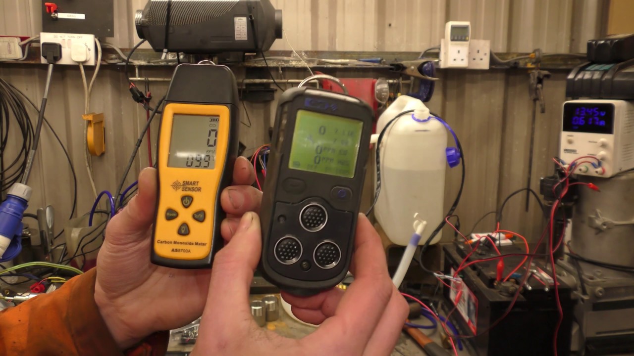 Настройка дизельного обогревателя — с использованием дешевого датчика CO2