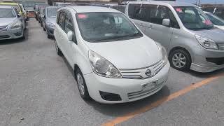 Johnny's Used Cars Okinawa - 2011 Nissan Note #20787 (E11)