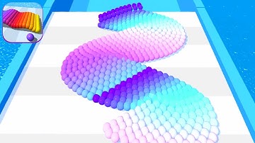 CANVAS RUN game BEST MAX SCORE GAME 💕👸🌈 Gameplay All Levels Walkthrough iOS Android New Game 3D