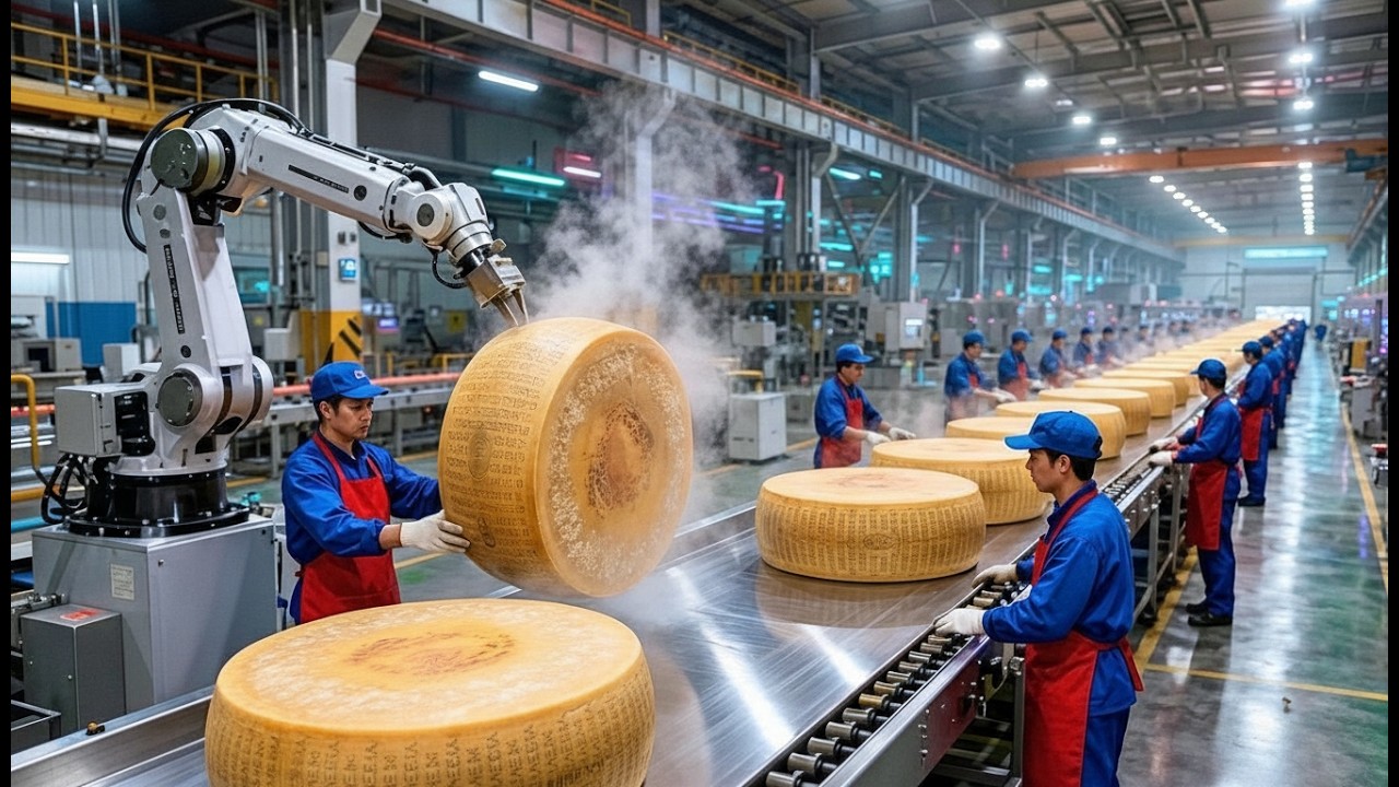 😱Inside the WORLD’S Most Advanced Goat Dairy Factory  MILLIONS of Liters of Milk & Cheese Made Daily