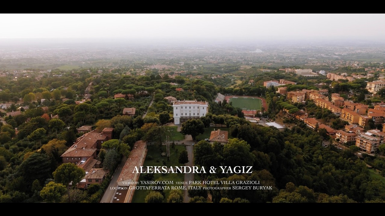 Cinematic Wedding at Villa Grazioli, Italy | Aleksandra & Yagiz | VHS & 4K Wedding Film