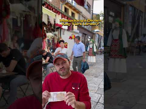 Makedonya’da Türk Lirası