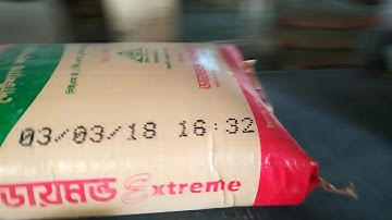 Online printing on Cement Bag