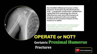 ProFHER Trial: Geriatric Proximal Humerus Fractures