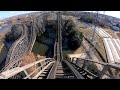 【4K60P】東武動物公園 水上木製コースター レジーナ / Wooden water coaster regina at Saitama Tobu zoo Park