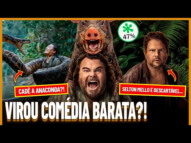 O Novo ANACONDA é um Filme de TERROR ou COMÉDIA? | Filmes que Existem #054