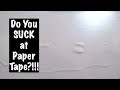WHY YOUR PAPER TAPE BLISTERED!!