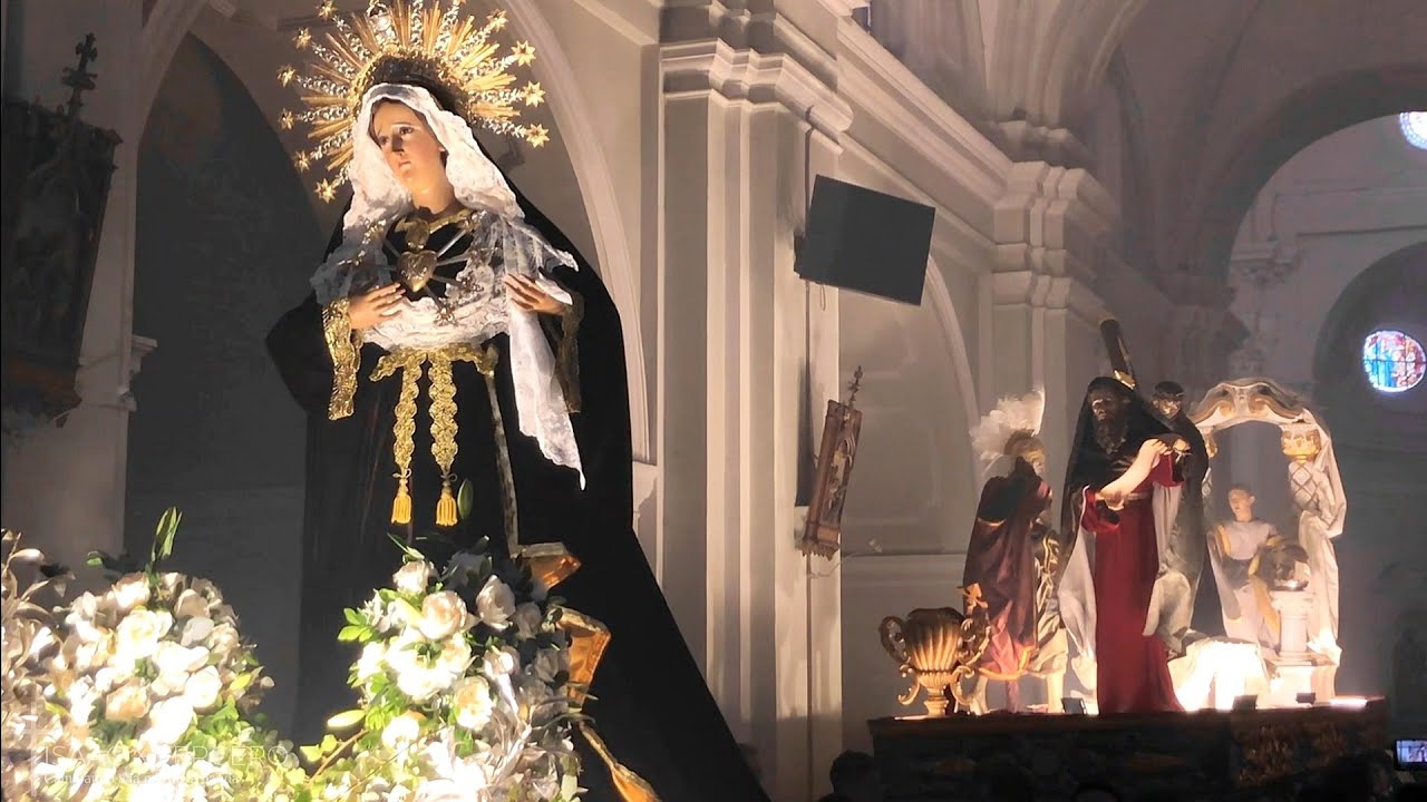 CRISTO REY † Santísima Virgen de Dolores de Santo Domingo y Jesús Nazareno de la Buena Muerte 