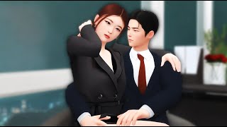 CEO AND EMPLOYEE ❤ | SIMS 4 LOVE STORY | In Love With My Boss