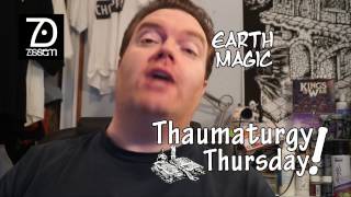 Earth Magic - The spells of the earth mana discipline - Thaumaturgy Thursday