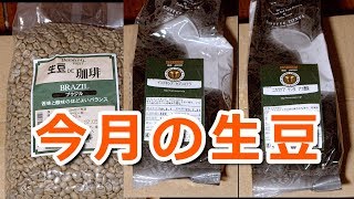 コーヒーVLOG　8月の生豆