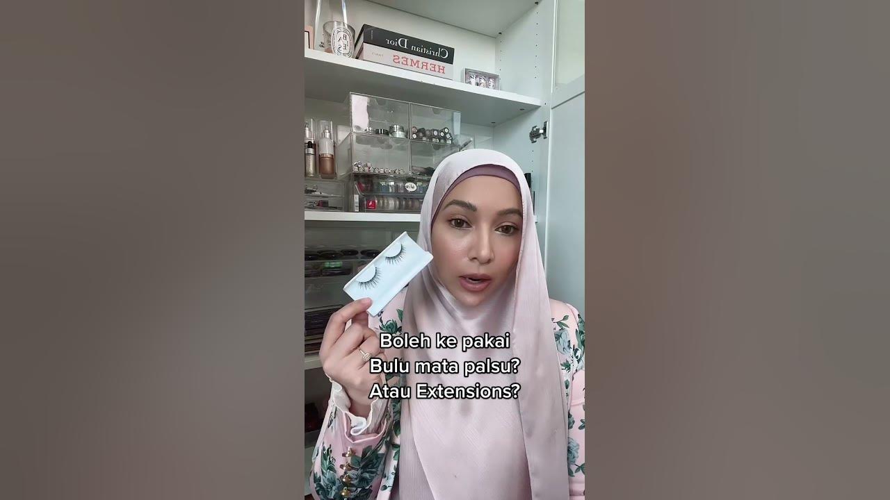is-fake-eyelash-extension-haram-youtube