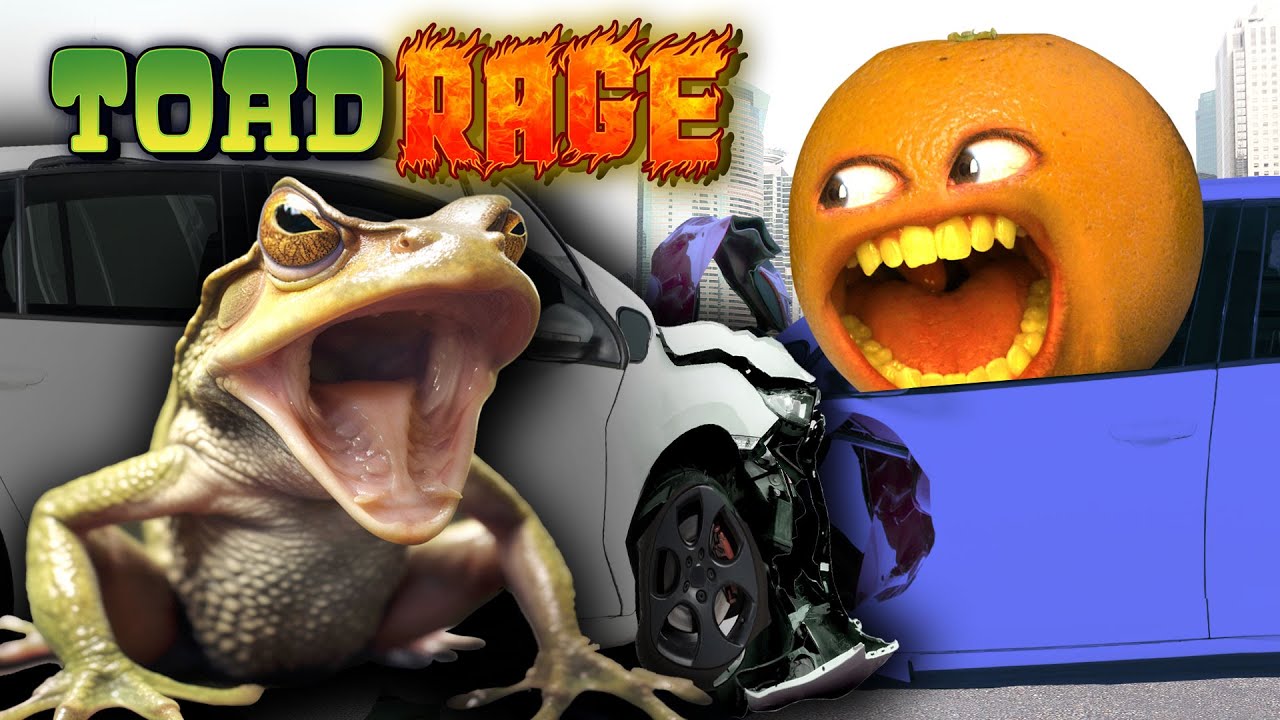 Annoying Orange Toad Rage! YouTube