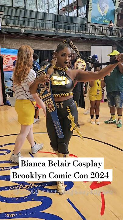 Bianca Belair Cosplay 🔥@LuxuryLeah Brooklyn Comic Con 2014 #wwe #bkcc #themachoverse #biancabelair