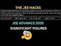 JEE Advanced 2025: Significant Figures Problem Solved! #jeeadvanced2025
