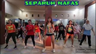 Separuh Nafas by Dewa | zumba | lilac choreo by zj farah