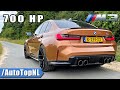 700HP BMW M3 G80 *MANUAL* 316km/h 197mph REVIEW on AUTOBAHN by AutoTopNL