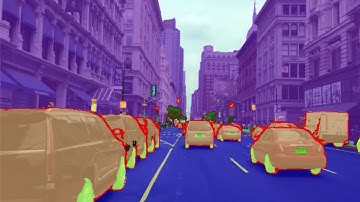 Helm.ai Urban Driving Scene Semantic Segmentation
