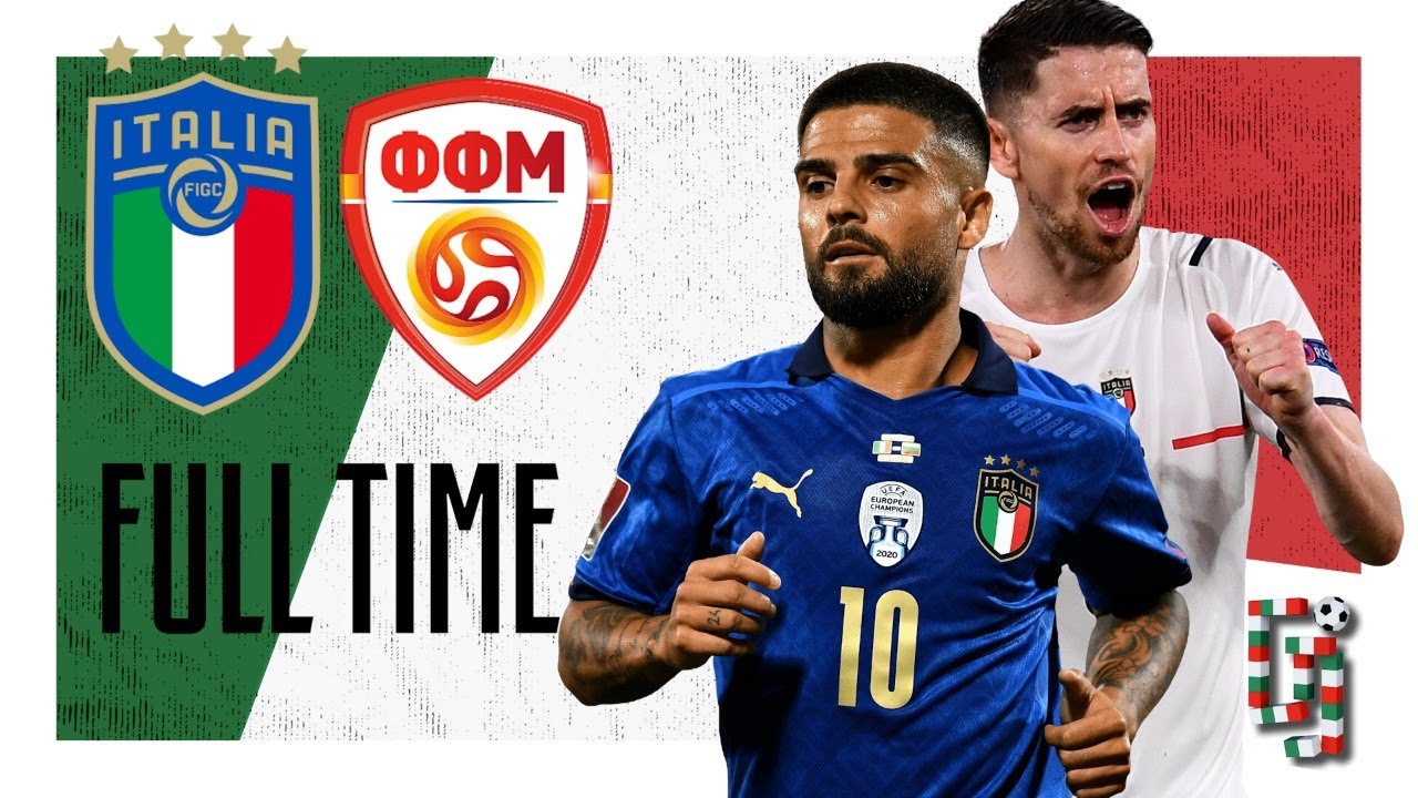 ITALIA vs NORTH MACEDONIA || FIFA WORLD CUP FULL TIME REACTIONS