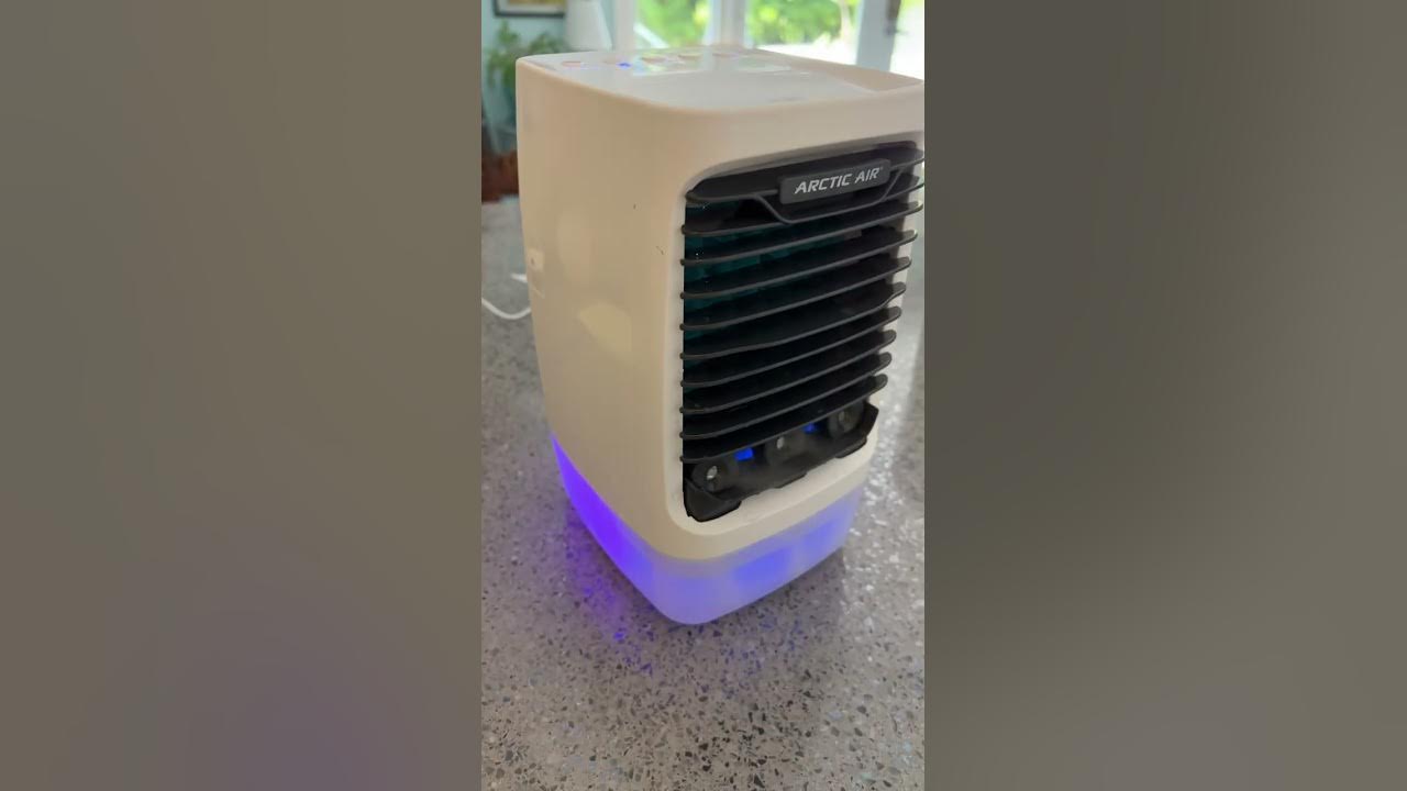  Arctic Air Pure Chill Evaporative Air Cooler By Ontel -  Powerful 3-Speed Personal Space Cooler, Quiet, Lightweight And Portable For  Bedroom, Office, Living Room & More : Home & Kitchen