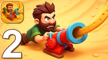 Dune and Dusted - Gameplay Walkthrough Part 2 - Explore Sands Uncover Secrets (iOS, Android)