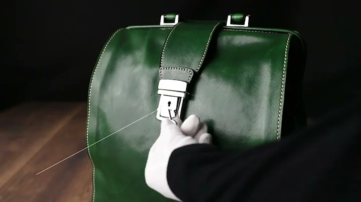 Green Leather Backpack - A Brief Story of Time | Time Resistance Official Video