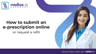 How to submit a new e-prescription or request a refill.