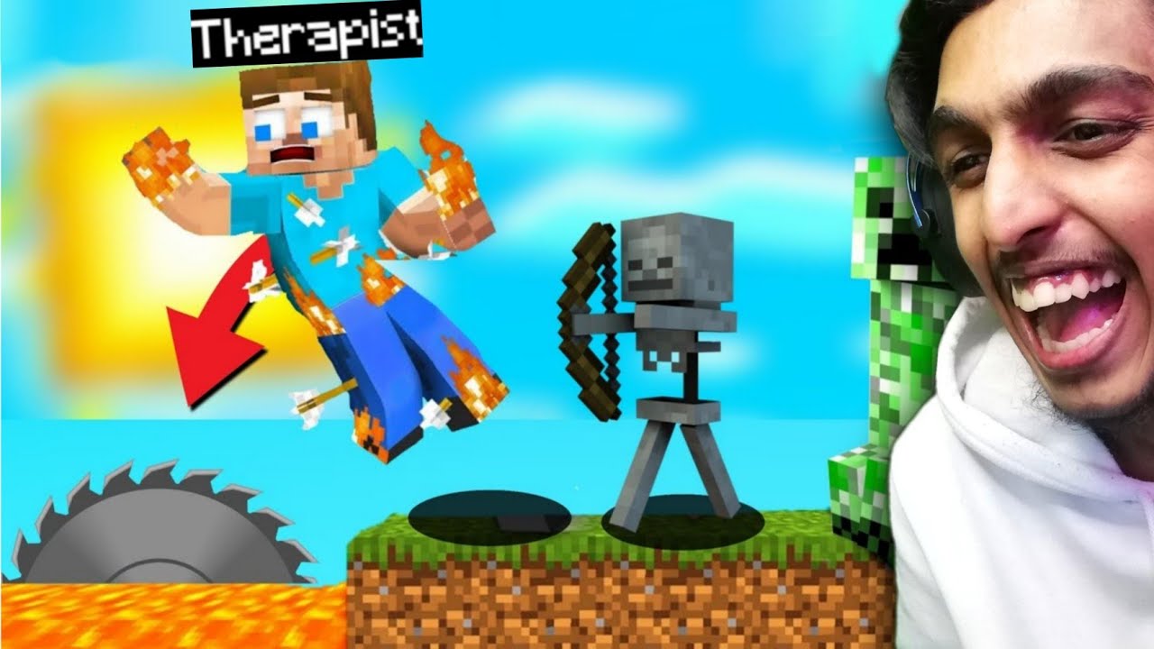 How to DIE but in MINECRAFT (STUPID) !! GAME THERAPIST