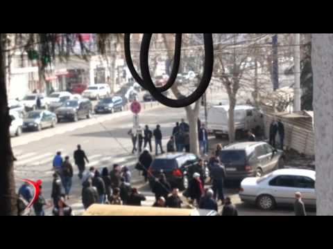 \"ოცნების\" აქცია თავისუფალი ზონის ოფისთან