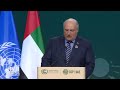 🔥 &quot;Через неделю всё забудем&quot;. АЛЕКСАНДР ЛУКАШЕНКО на климатическом саммите в ОАЭ говорит, как есть.