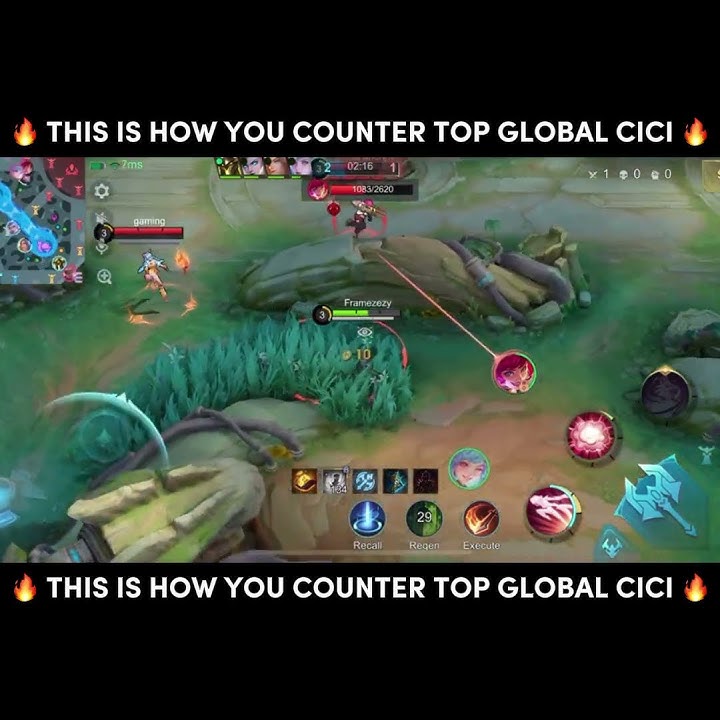 THIS IS HOW YOU COUNTER TOP GLOBAL CICI 🔥