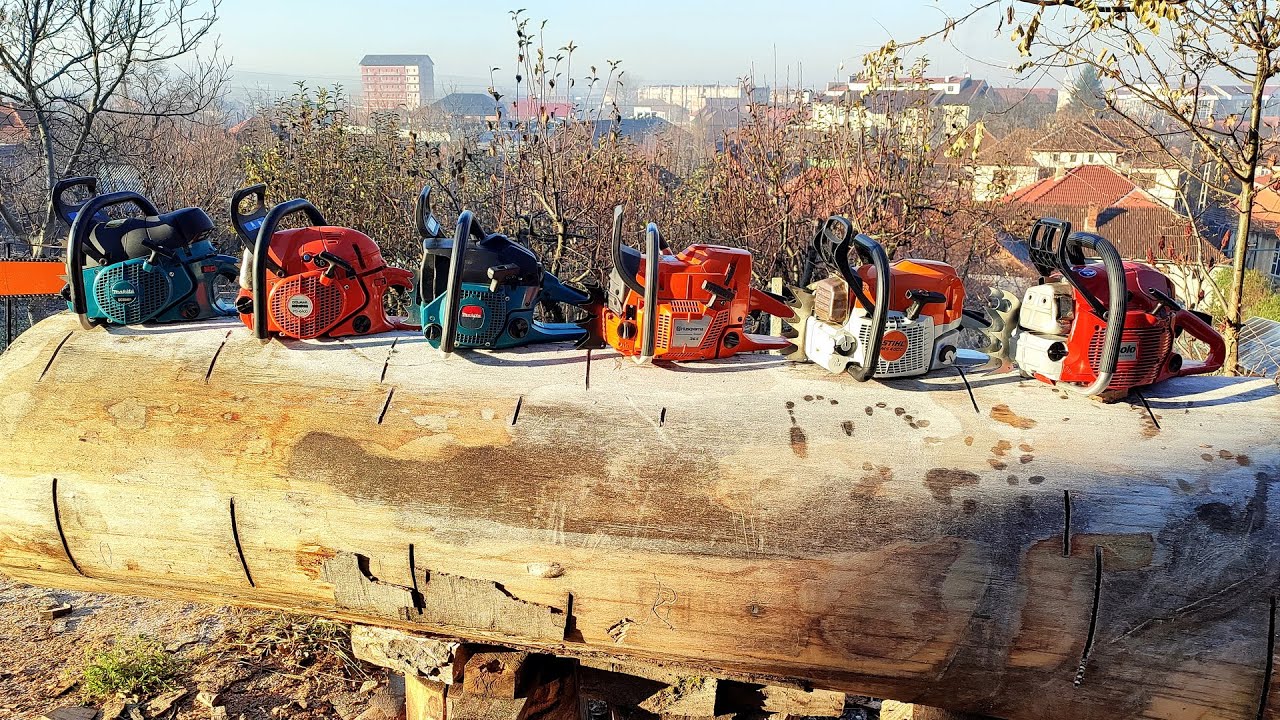 Stihl, Husqvarna, Solo, Dolmar, Makita - battle for under 70cc class King (GTG Sebiș December 2023)