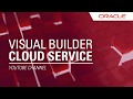 Oracle visual builder cloud service channel intro