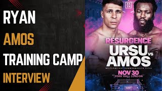 Ryan Amos Talks Mindset &amp; Strategy Before Championship Clash | Exclusive Interview 2025 #Boxing