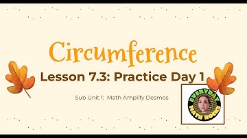 CIRCUMFERENCE (Lesson 7.3)