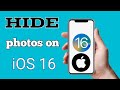 How to hidden photos on iphone ios 16 hidden photos album with iphone 2023