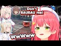 Miko's Reaction to Clip of FuwaMoco Flinging Korone Out of Ambulance【Hololive】