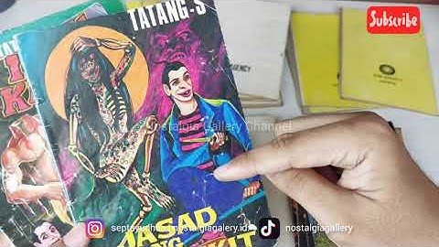 Nostalgia Komik Horror Petruk Gareng karya Tatang Suhenra (Tatang S.) Jadul Generasi 80an 90an