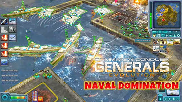 Generals Evolution Naval Units | Full Gameplay & Impressions 🚢🔥